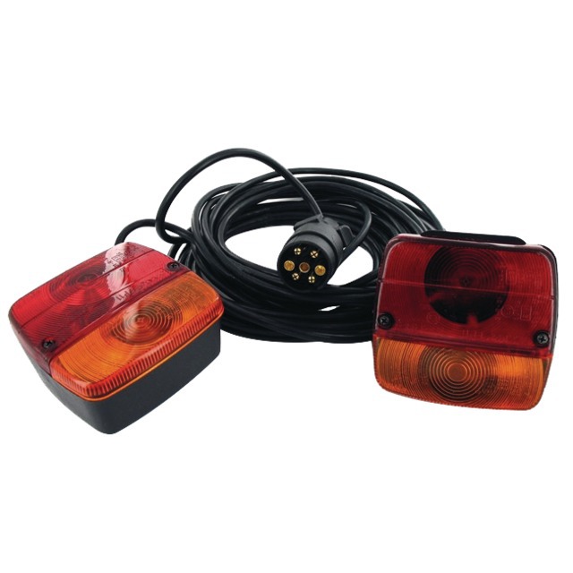 Equipement de Signalisation Arriere Feux 4 Fonctions Cable 12 M / 4 M référence fournisseur 1212062